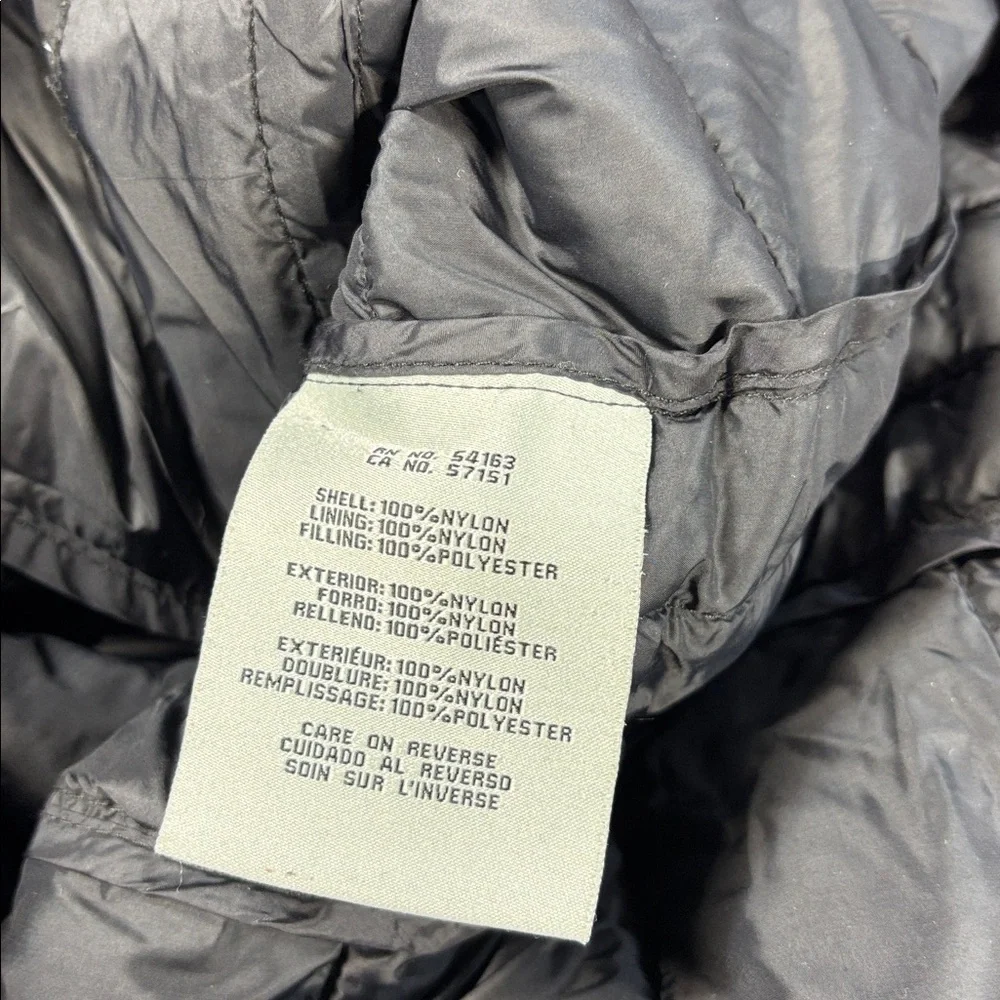 Levi's Puffer Embroidered Logo Hood Quilted Packable full Zip up  Red Tab Jacket
